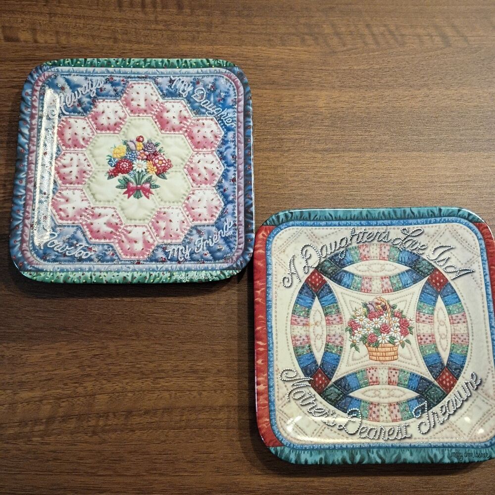 The Bradford Exchange collector plates. Set of 2